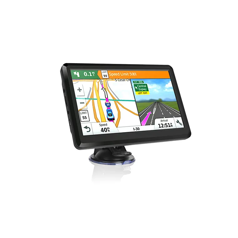 Best Verkopende 7Inch 800Mhz Msb 2531 Truck Gps Navigatie Met 256Mb 8Gb Eu Kaart