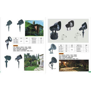 ไฟสนามหญ้า ไฟสปอร์ตไลท์ LED ตัวเรือนพลาสติก กันน้ำ ไฟส่องสว่างกลางแจ้ง อายุการใช้งาน 50000 ชั่วโมง ประสิทธิภาพ 90 ลูเมนต์ต่อวัตต์ - Product Image 2