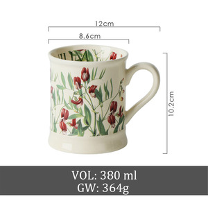 แก้วกาแฟ แก้วมัค สินค้าขายดี สีสันสดใส เซรามิก ภาชนะบนโต๊ะอาหาร จานอาหารค่ำ ขายเป็นตัน สำหรับโรงแรม ปรับแต่งได้ - Product Image 6