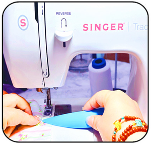 2PCS Colorful Fabric Point Turner & Seam Creaser Tool Press Marking Fabric Finger Presser for Tailor Needlework Crafts - Product Image 5