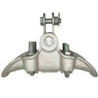 Pinces de Suspension Al en métal de ligne aérienne XGH-3 XGH-4