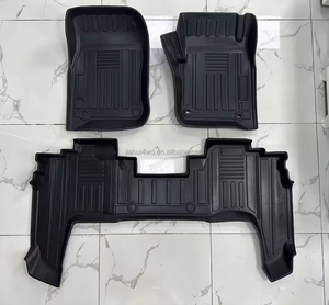 Alfombrilla de coche para <span class=keywords><strong>Toyota</strong></span> LC70/76/79 <span class=keywords><strong>Land</strong></span> <span class=keywords><strong>Cruiser</strong></span> <span class=keywords><strong>2022</strong></span> 2023 2024 alfombra alfombrillas a prueba de agua FJ76 <span class=keywords><strong>Cruiser</strong></span> accesorios interiores - Product Image 2