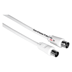 Cavo antenne 75 Db Blanc 1,5m 00205028 - Product Image 2