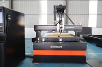 Routeur CNC de broche Atc de magazine d'outils linéaire 12 avec broche de refroidissement par air 24000 tr/min