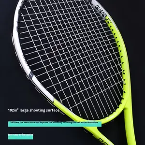 Racchetta da <span class=keywords><strong>Tennis</strong></span> in Fibra di Carbonio Gy-87 per Adulti Principianti Livello Intermedio Alta Elasticità Allenamento Uso Studenti Universitari Singola - Product Image 4