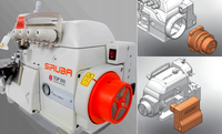 Machine à coudre mécatronique à grande vitesse Siruba 988/700QE à 4 fils surjet