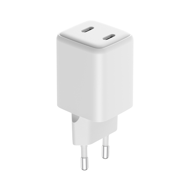 Original Manufacturer GaN Dual USB-C 35W Mobile Phone Charger for iPhone 14 Pro Apple