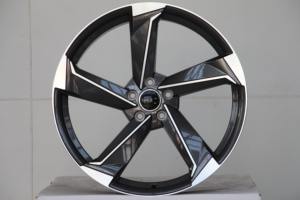Offre Spéciale pour roues A4 A5 A6 A7 A8 Q3 <span class=keywords><strong>Q4</strong></span> Q7 RS5 RS7 5x112 noir face usinée 18 19 20 21 pouces jantes jantes en alliage roues de voiture - Product Image 6