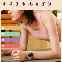Nuevo Reloj Inteligente M201 2026 Ultrafino para Mujer con Pantalla IPS, Monitor de Actividad Física, Frecuencia Cardíaca, Oxígeno en Sangre, Resistente al Agua IP68