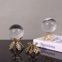 Metallkugel halterst änder Moderner Displayst änder für Kristall kugel