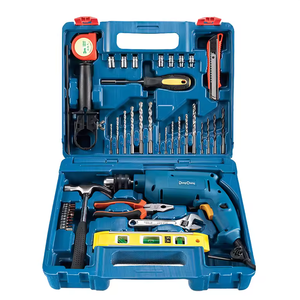 <span class=keywords><strong>Trapano</strong></span> <span class=keywords><strong>Avvitatore</strong></span> <span class=keywords><strong>a</strong></span> Percussione con Cavo DongCheng e Motore <span class=keywords><strong>a</strong></span> Spazzole, Velocità Variabile, Utensile Elettrico Fai-da-te Z1J-FF04-13 - Product Image 1