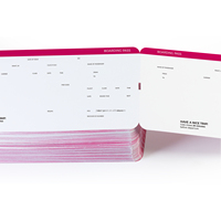 Carte d'embarquement personnalisée en carton thermique, billet d'avion, carte d'embarquement de compagnie aérienne, billets de vol en papier