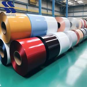 Feuer verzinkte Stahlbleche Vor lackierte Spule aus verzinktem Stahl 0,12 ~ 2mm Gi Gl PPGI PPGL Farb beschichtet - Product Image 1
