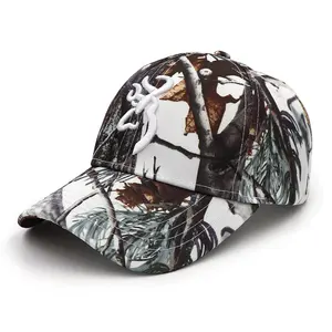Cotton Sport Hats 6 Panel Cotton Sport Dad Hats Baseball Cap Brim Trucker Cotton Camouflage Caps