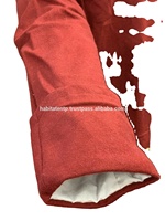 Veste longue en laine rouge bordeaux pour homme, style du XVIIIe siècle, colonial