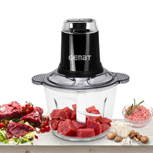Picadora de Alimentos Eléctrica GemAT de 3L, Picadora de Carne Multifuncional de Acero Inoxidable para Picar y Procesar Alimentos para Bebés - Product Image 2