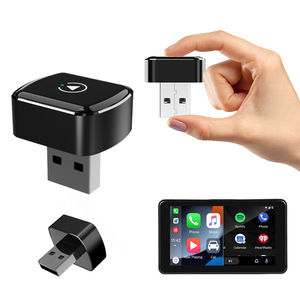 2025 mới Android tự động không dây xe Carplay adapter 2in1 Plug and Play Wifi Bluetooth tự động kết nối OTA cập nhật Mini Carplay - Product Image 1