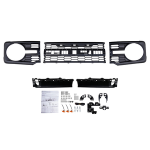 Grille <span class=keywords><strong>Raptor</strong></span> en ABS de haute qualité et durable à trois sections pour <span class=keywords><strong>Ford</strong></span> Bronco <span class=keywords><strong>2</strong></span>/4 <span class=keywords><strong>portes</strong></span> 2021 2022 2023 - Product Image 6