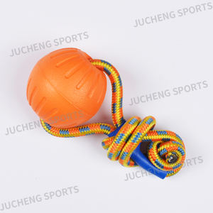 Grosir mainan hewan peliharaan pelatihan anjing ramah lingkungan tali tahan banting bulat 7cm nyaman untuk latihan - Product Image 5