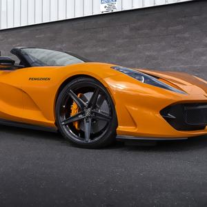 ล้อแม็กซ์ Pengzhen รุ่นขายดี สีดำด้าน ดีไซน์ 5 ดาว ขนาด <span class=keywords><strong>18</strong></span> 19 20 นิ้ว 5x115 ผลิตจากวัสดุอัลลอยด์ฟอร์จ สำหรับรถเฟอร์รารี่ <span class=keywords><strong>812</strong></span> GTS - Product Image 6
