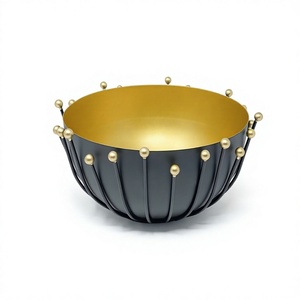 Bol à chocolat classique en acier/fer décoratif de luxe, écologique, prix bas, belle qualité, fait main, design élégant, bol à fruits, vente chaude - Product Image 1