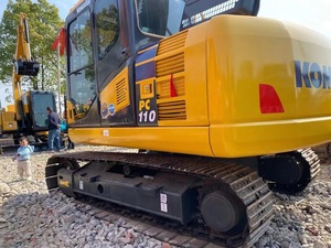 Excavadora Komatsu PC310 de 12 Toneladas Usada con Cucharón de Excavación de 0.32m³ de Capacidad, Equipo de Construcción Hidráulico Amarillo - Product Image 2