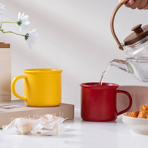 11oz Custom Matte Ceramic Coffee <b>Mug</b> with Engraved Logo - Product Image 1