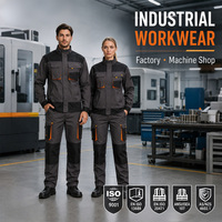 Uniforme de Trabajo Resistente para Tráfico, Soldadura, Reparación, Taller, Mecánico, Ingeniero, Minería, Construcción, Fábrica