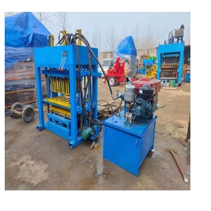 Bê tông rỗng Khối Máy làm DIESEL Powered tự động dễ dàng hoạt động lát gạch đúc nhà máy Trung Quốc - Product Image 6