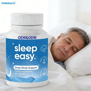 Pasokan Langsung Pabrik OEM Kapsul Herbal Penenang Tidur dengan GABA & Akar Valerian untuk Tidur Nyenyak Dewasa dan Dukungan Imunitas - Product Image 1