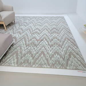 Tapis tuftés à la main Design moderne Tapis en soie de bambou et polyester Tapis abstrait unique haut de gamme Tapis de salon tufté - Product Image 1