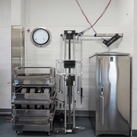 Monte-charge de cuisine de 100 kg / Petit ascenseur alimentaire / Monte-charge commercial pour restaurant