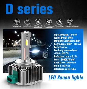 Sans erreur D1S D2S D3S D4S D5S D8S phare LED haute puissance d'origine HID phare de voiture pièces de rechange 12V série D feux automobiles - Product Image 2