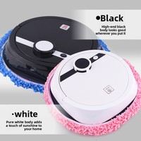 Robot Pengepel Pintar Bebas Genggam USB Dapat Diisi Ulang Peralatan Rumah Tangga Otomatis Penuh Mesin Pengepel dan Penyapu Lantai untuk Orang yang Malas