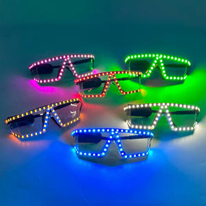 Nuovo Design di Halloween festa di natale cyberpunk luminoso luminoso luce fino a occhiali - Product Image 2