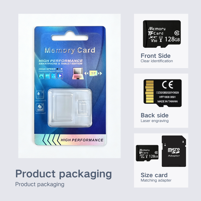 16GB/64GB/128GB/32GB Preloaded Storytelling Opera TF/SD/CF Memory Cards CLASS10/A1 Speed Compatible for Mobile Phones & Cameras