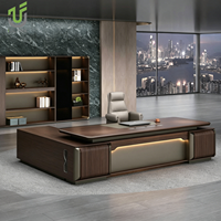 Bureau de direction iULTRA moderne multifonctionnel sur mesure pour les administratifs