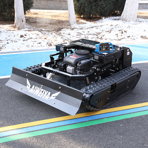 Cortacésped a control remoto de giro cero con cuchillas de martillos, el mejor modelo nuevo 2026, con aprobación CE y pala quitanieves - Product Image 5