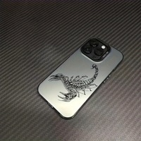 Coque pour iPhone 11/12/13/14/15 Pro Max brillante galvanisée-motif météorite de luxe, pare-chocs antichoc, couverture douce au toucher