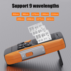 Mini G9 Multifunções Medidor De Potência Óptica para Equipamentos Ópticos OPM VFL Laser Vermelho Tudo em Uma Máquina Network Cable <span class=keywords><strong>Tester</strong></span> - Product Image 6