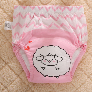 Popok Bayi Anti Air Celana Dalam Popok Reusable Lembut Bernapas untuk Latihan Toilet Anak Laki-laki dan Perempuan - Product Image 5