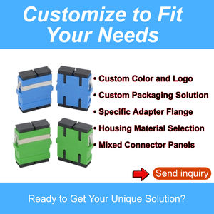 Conector Rápido Dúplex ZIFONIC SC APC y Adaptador LC con 2 Puertos para Aplicaciones <span class=keywords><strong>de</strong></span> Fibra Óptica FTTH/FTTA/FTTX - Product Image 5