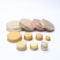 Vente en gros usine – Couvercles à vis en aluminium de 18 mm, 20 mm, 24 mm, 38 mm, 45 mm, 52 mm pour bouteilles et pots, couvercles métalliques à vis de qualité alimentaire