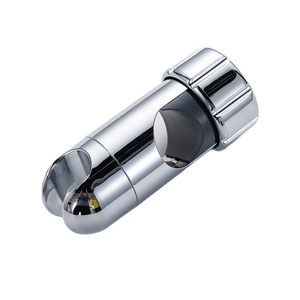 Nouveau <span class=keywords><strong>support</strong></span> coulissant chromé 32mm <span class=keywords><strong>sur</strong></span> <span class=keywords><strong>barre</strong></span> coulissante <span class=keywords><strong>support</strong></span> <span class=keywords><strong>de</strong></span> <span class=keywords><strong>pommeau</strong></span> <span class=keywords><strong>de</strong></span> <span class=keywords><strong>douche</strong></span> réglable en ABS avec pinces noir - Product Image 1