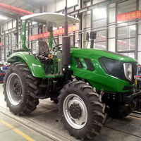 Macchina agricola TAVOL 70hp 80hp 100hp 4WD YTO motore diesel piccolo Traktor giardino Traktere agricoltura trattori con caricatore frontale