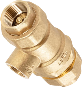 Vanne de retenue double en laiton de 3/4 pouce, <span class=keywords><strong>anti</strong></span>-contamination avec évent atmosphérique pour les systèmes de plomberie des bâtiments municipaux et de l'<span class=keywords><strong>eau</strong></span> <span class=keywords><strong>potable</strong></span> - Product Image 6