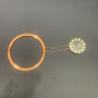 Lámpara Lunar de Levitación Magnética, Lámpara de Control Táctil Inalámbrica de Tres Colores con Cambio de Color, de China