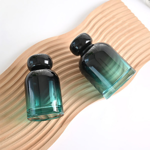 Customized 200ML Clear Glass Essential Oils <strong>Diffuser</strong> <strong>Simple</strong> Round <strong>Reed</strong> <strong>Diffuser</strong> Bottle Empty - Product Image 5