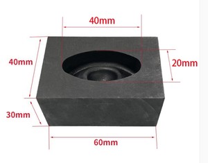 Moules en graphite <span class=keywords><strong>de</strong></span> haute pureté <span class=keywords><strong>de</strong></span> forme spéciale pour la fonte des métaux, y compris l'or, l'argent, le cuivre et l'<span class=keywords><strong>aluminium</strong></span> - Product Image 6