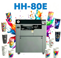 Imprimante rotative UV haute vitesse pour tasses, bouteilles, gobelets, impression personnalisée pour entreprises